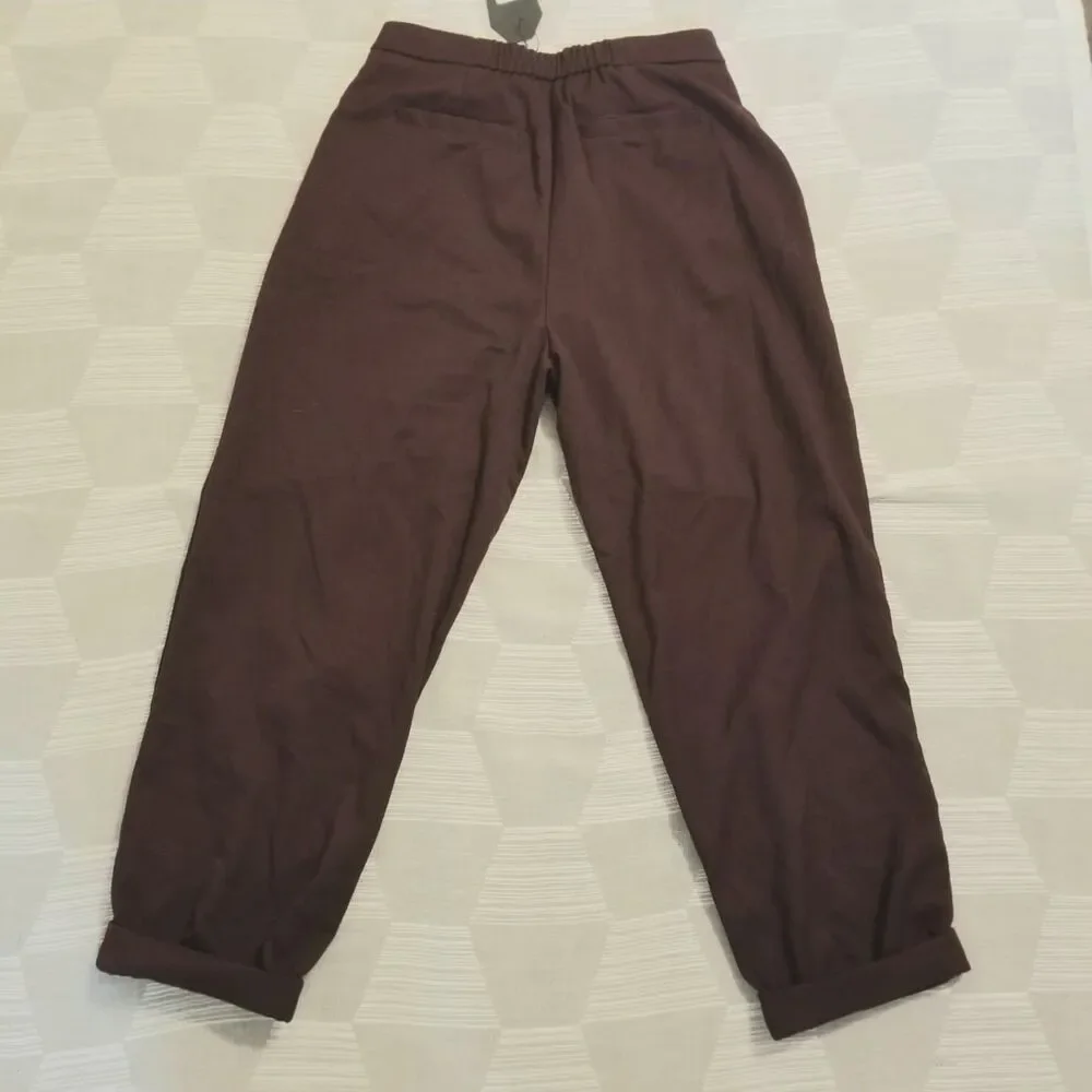 NWT Disturbia Floral Embroidered Balloon Trouser Purple Women's 8 - Picture 5 of 10